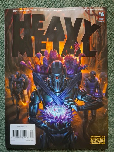 Heavy metal magazine - metal, magazine/comic