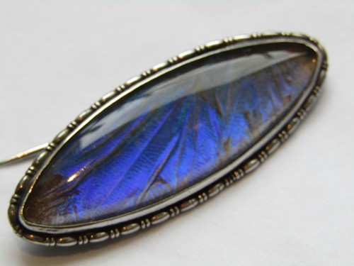 Brooch sterling silver - brooch, 925