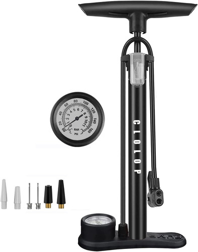 Bike floor pump with - bike,