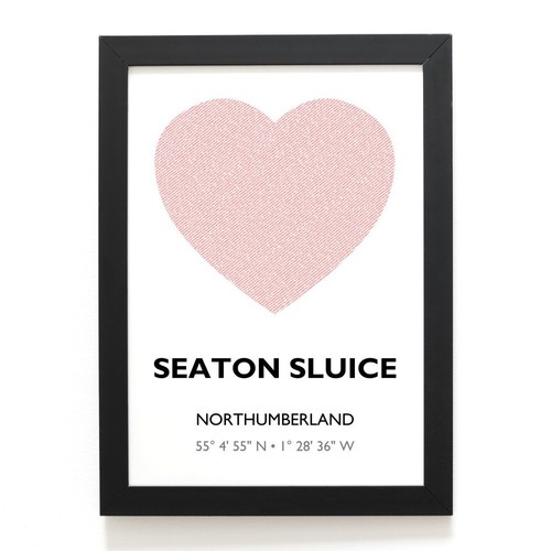 Print seaton sluice - a4,