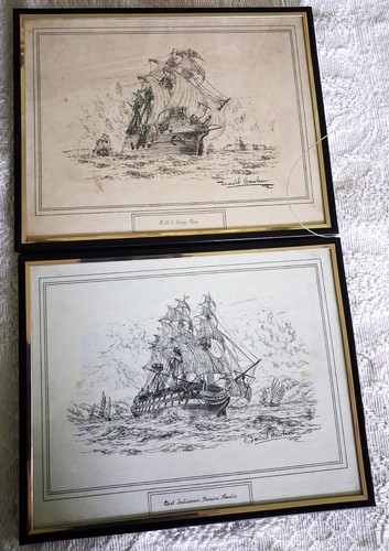 Set two david hawker - set, of