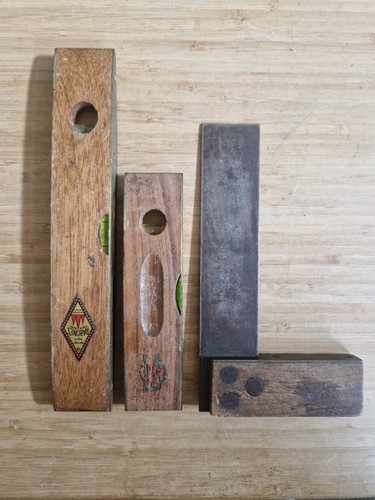 Vintage spirit levels - vintage,