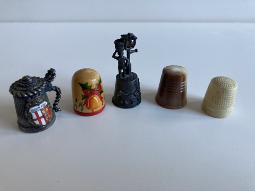 Vintage unbranded thimbles - vintage,