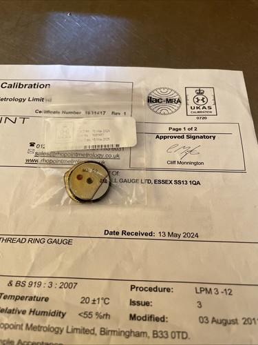 M3x0 iso go screw - iso-6g,