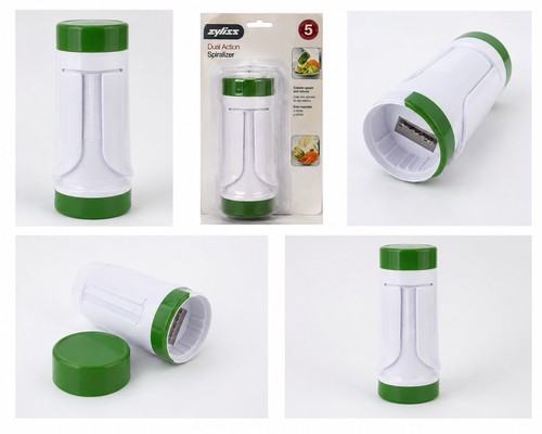 Zyliss dual action spiralizer - action,
