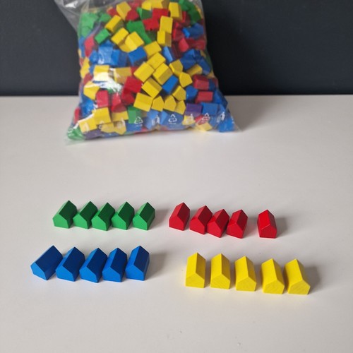 Wooden catan settlements - settlements, /