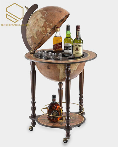 Bar globe drinks cabinet - bar,