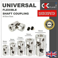 Universal Flexible Shaft Coupling Coupler Motor U Joint Connector RC Boat Metal