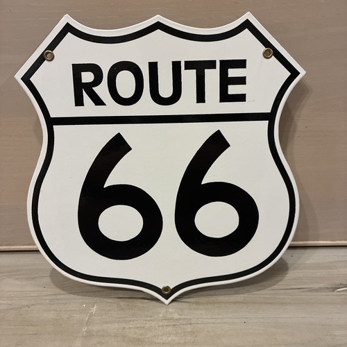 Route porcelain sign 90s - route,