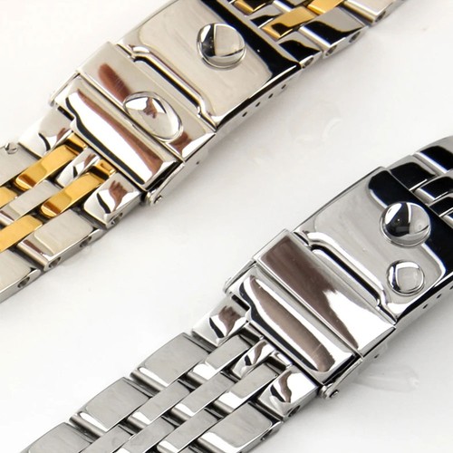 Stainless steel watch strap - steel,