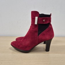 Aquatalia Ruby Dry Red Suede