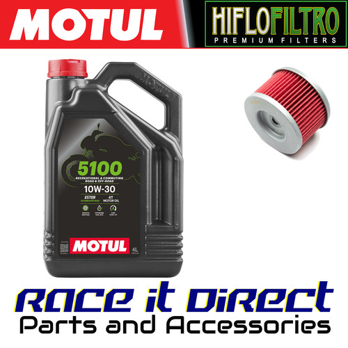 Oil and filter - and, honda
