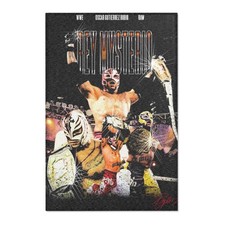 Rey Mysterio WWE Rug 24” x