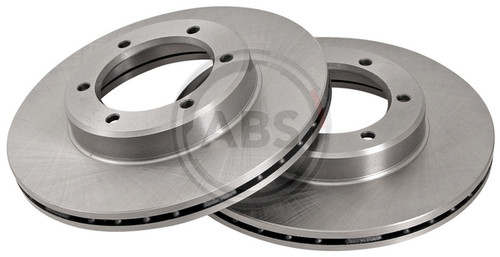 Front set brake discs - set,