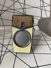 Vintage 1960s-Style Portable Beach Boy Transistor AM/FM Radio Electronics