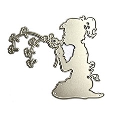 Fairy Metal Die Cuts Little Girl Cutting Dies DIY Scrapbooking Cards Decorations