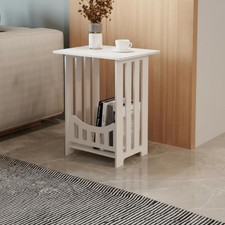 double-shelf Square side Table