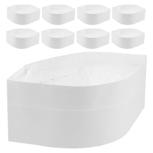 Pcs white disposable chef - 20,