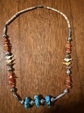 Vintage Sterling Shell Bird