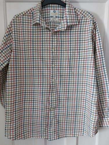 Viyella mens check - shirt., 18