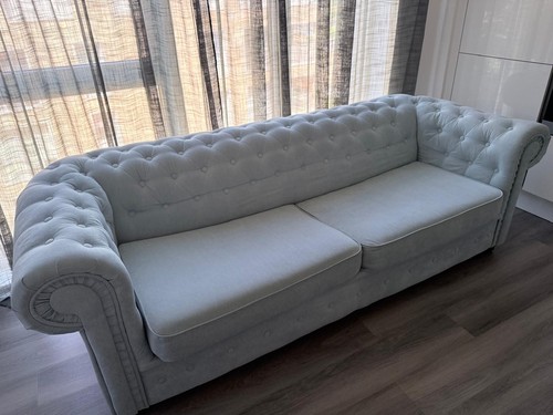 Chesterfield style sofa bed - chesterfield,