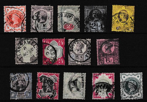 1887 jubilee set - gb,