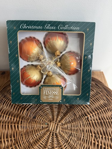 Vintage glass christmas - vintage,