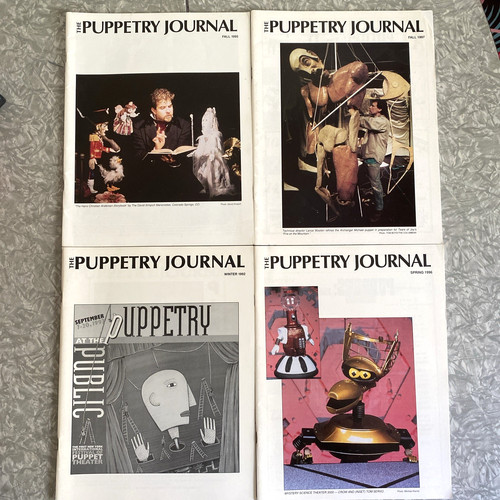 Vintage puppetrry journal - vintage,