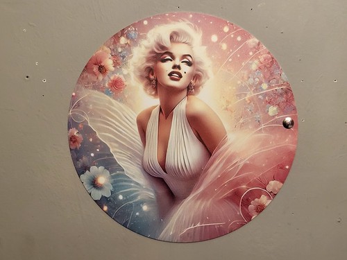 Marilyn monroe metal sign gift - metal,