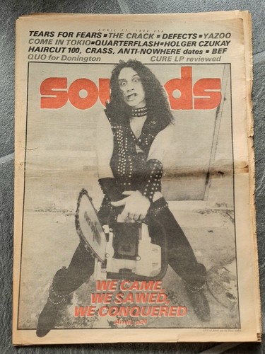 Sounds april 1982 - april, yazoo