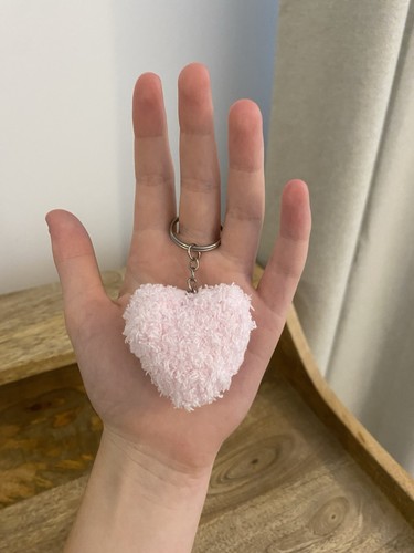 Fluffy cricket keychain cute - fluffy,