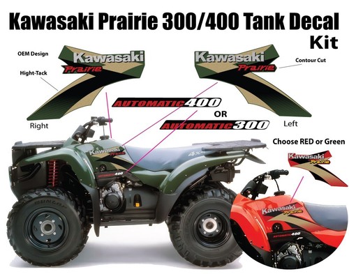 1997 2002 kawasaki prairie 300 - kawasaki,