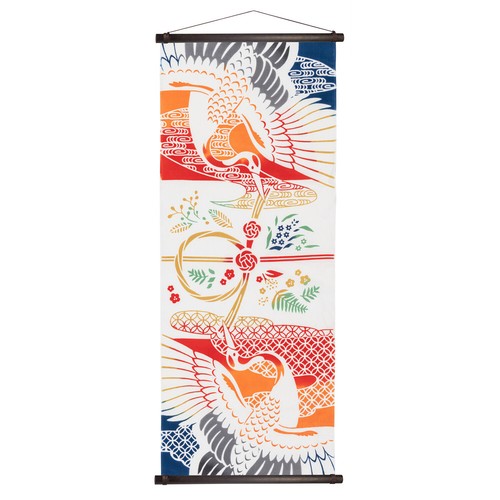 Lucky cranes japanese wall - lucky,