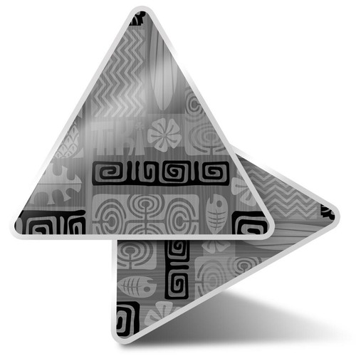 Triangle stickers 5cm - 2,