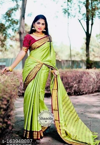 Woven kanjivaram jacquard - woven,