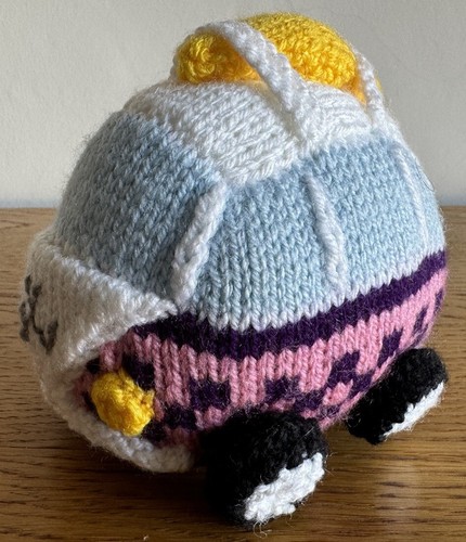 Hippy hand knitted - hippy, camper