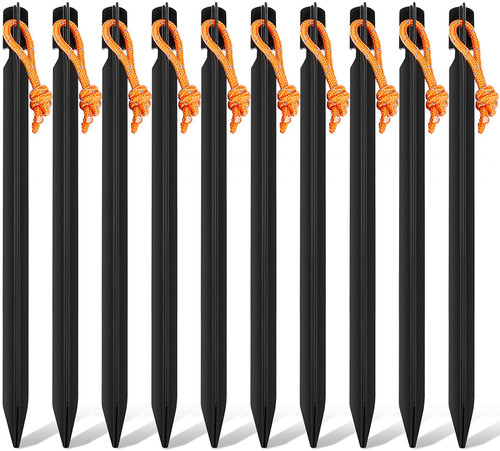 Pack tent stakes heavy - 10,
