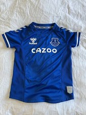 Everton Hummel 2020/21 Kids Home Kit #19 James Rodriguez (3-4yrs)