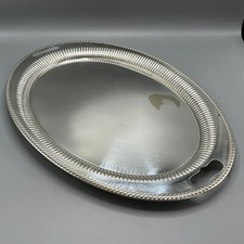 Large Antique Silver Plate