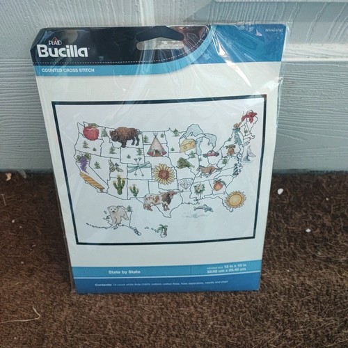 Bucilla counted cross stich - cross,
