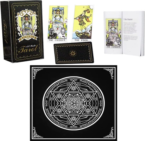 Tarot card with guide book - tarot,