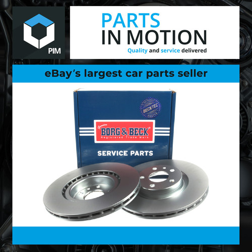 Brake discs pair vented - 2x,