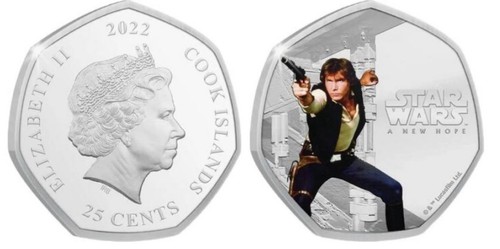 Star wars 25p coin - wars,