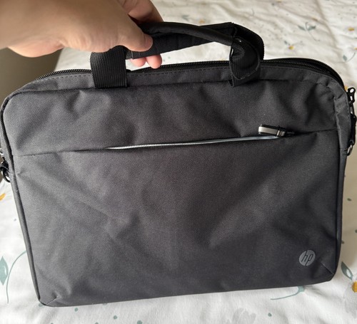 Black laptop bag - laptop, unisex