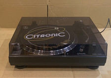 Citronic PD-1 mk3 Turntable with Headshell and Audio-Technica cartridge
