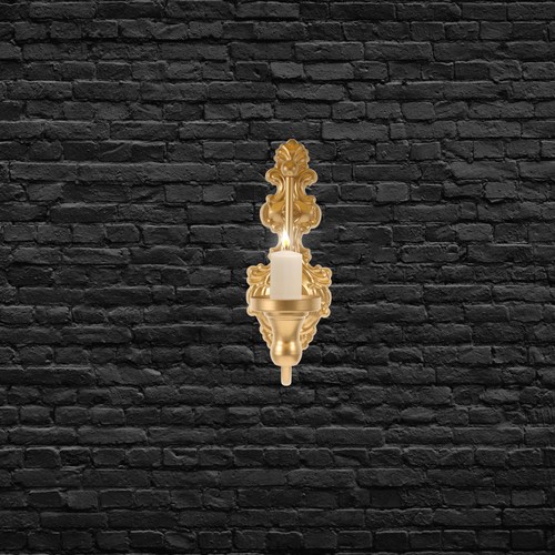 European iron wall candle - iron,