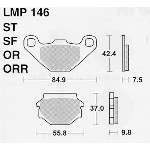 Athena lmp146 brake - lmp146, for