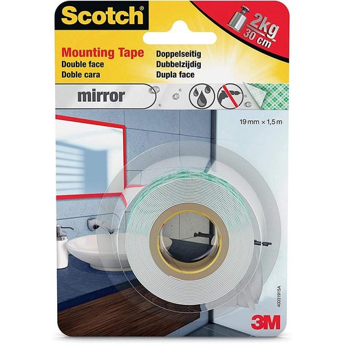 Scotch fix mirror - scotch-fix, mounting