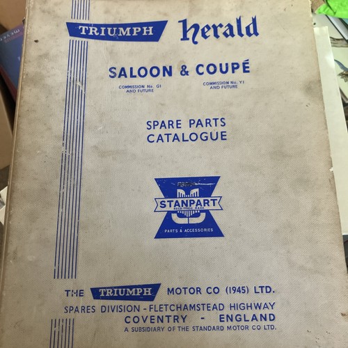 Triumph herald saloon coupe - &,