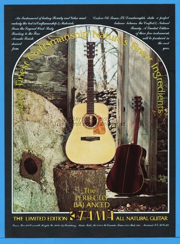 1978 tama acoustic guitars - 1978,